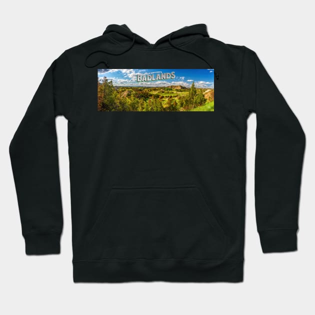 North Dakota Badlands Hoodie by Gestalt Imagery